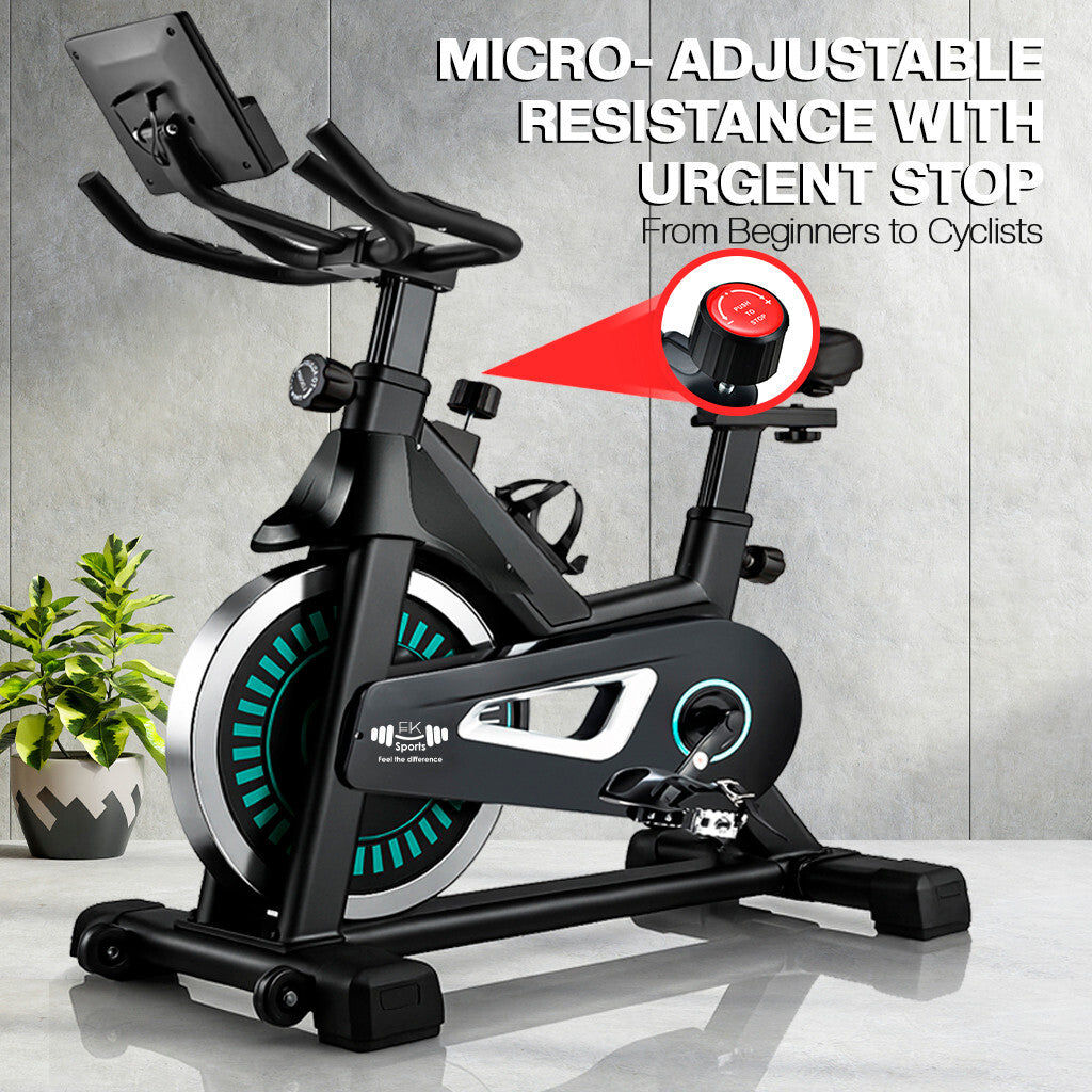 Exercise Bike Cardio Cycle Indoor Training Flywheel 10KG Fitness Spinning Bike