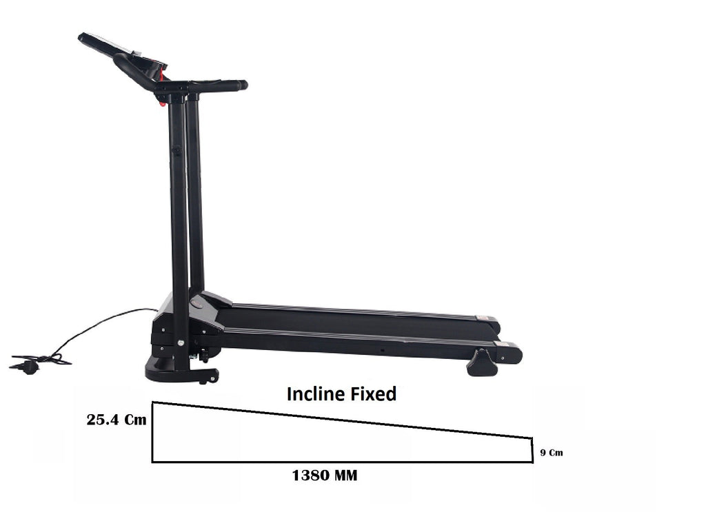 Electric Motorised Treadmill Folding Running Walking Machine Home Gym Workout