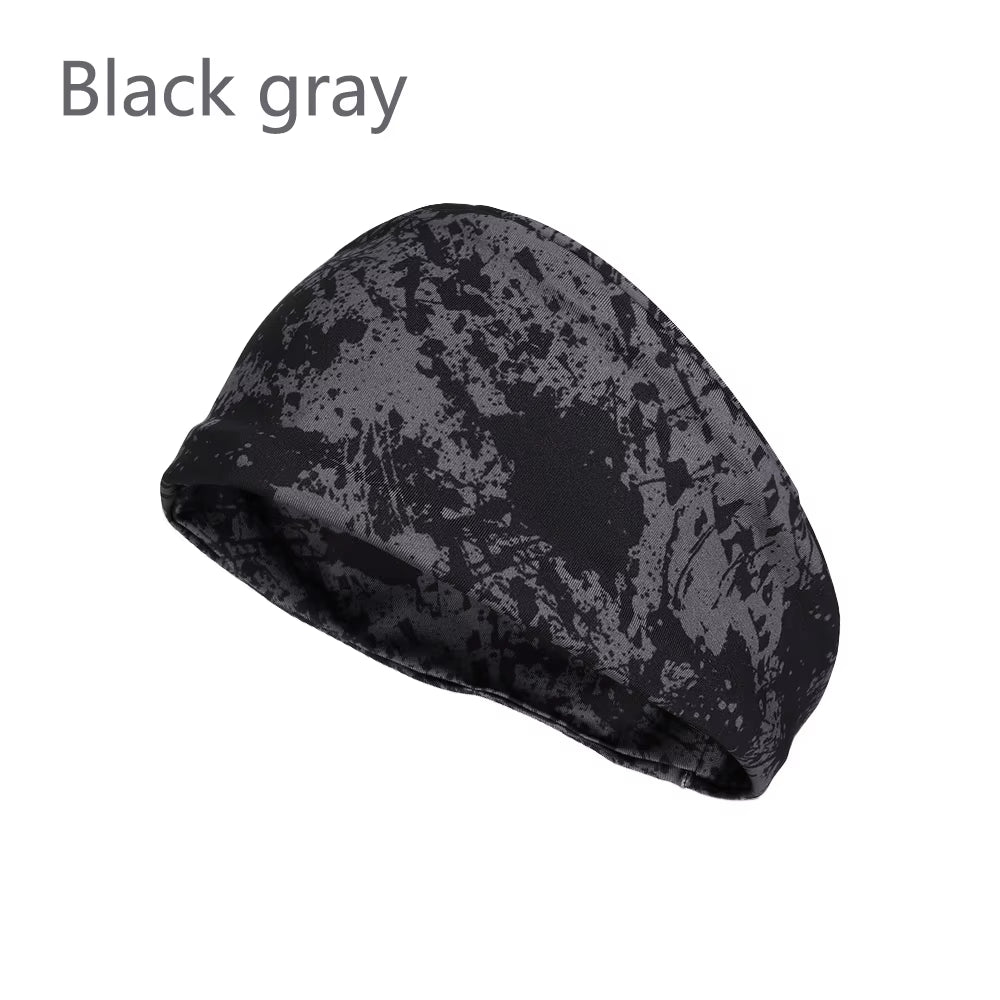 2025 Elastic Yoga Sport Headband Running Hair Band Turban Outdoor Gym Sweatband Sport Fitness Bandage Fashion Women/Men