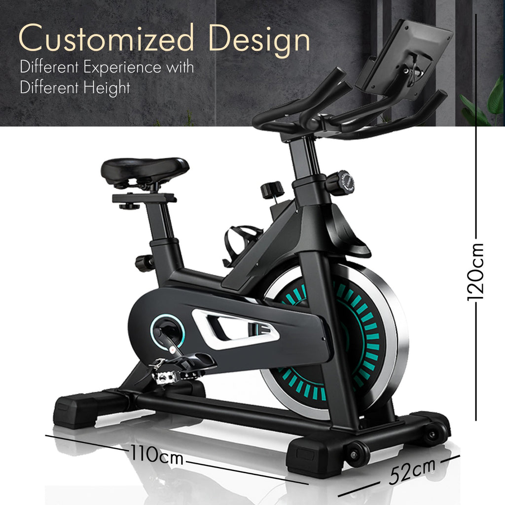 Exercise Bike Cardio Cycle Indoor Training Flywheel 10KG Fitness Spinning Bike
