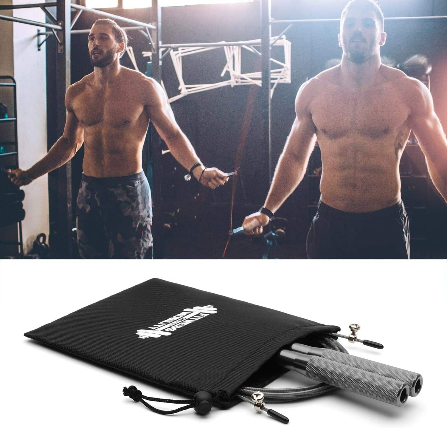 Adjustable Sports Skipping Rope Adult Boxing Fitness Cardio Speed Jump Exercise