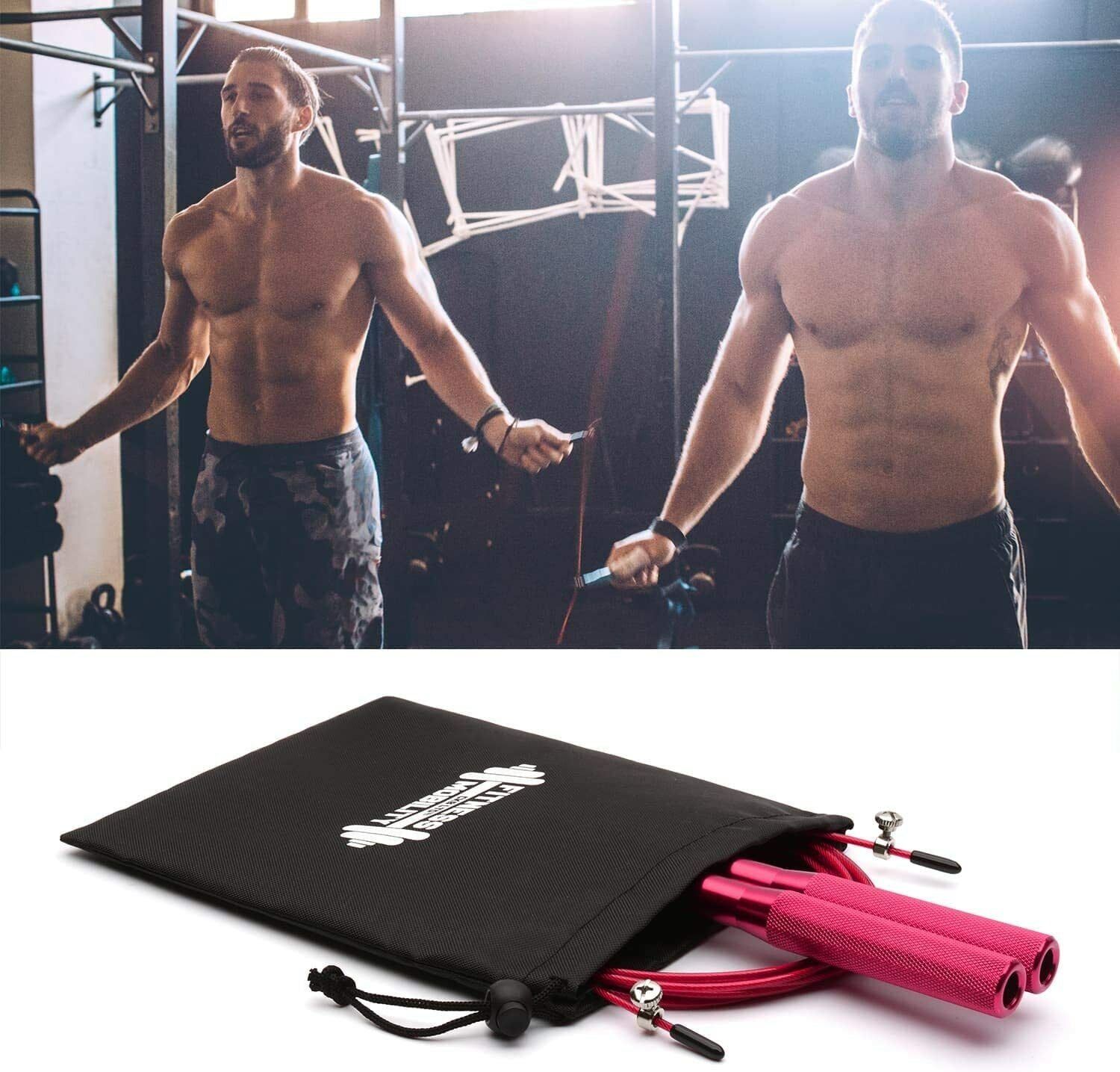 Adjustable Sports Skipping Rope Adult Boxing Fitness Cardio Speed Jump Exercise