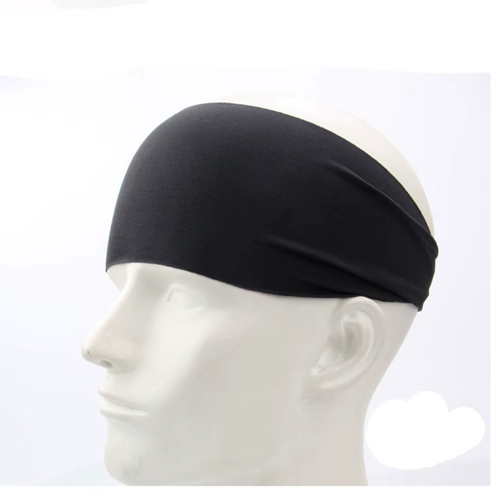 2025 Elastic Yoga Sport Headband Running Hair Band Turban Outdoor Gym Sweatband Sport Fitness Bandage Fashion Women/Men