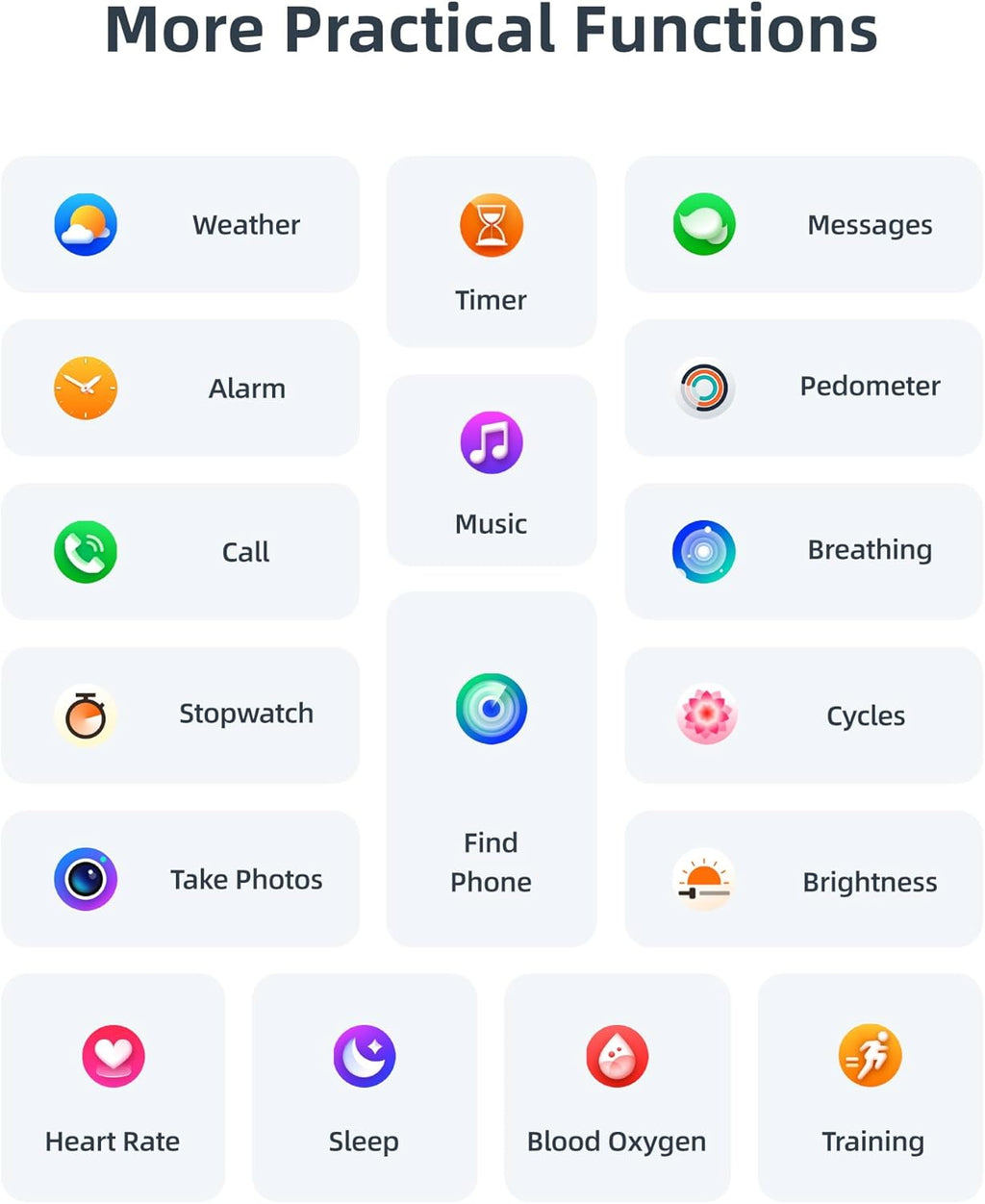 Smart Watch Answer/Make Calls, Smart Watch for Men Women Fitness Watch with 100+ Sports, Heart Rate Sleep, Smartwatch for Android & Ios